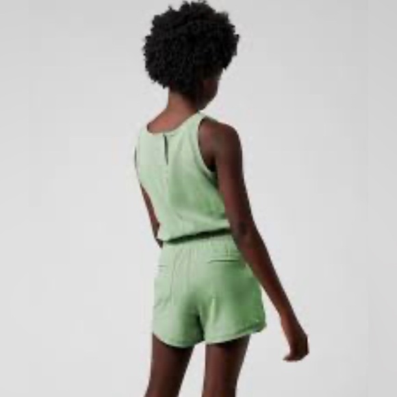 Athleta Girl Green Romper - Picture 2 of 9